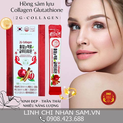 Collagen Hồng Sâm Lựu Daedong (10ml x 30 Stick) Collagen Hồng Sâm Lựu Daedong (10ml x 30 Stick)