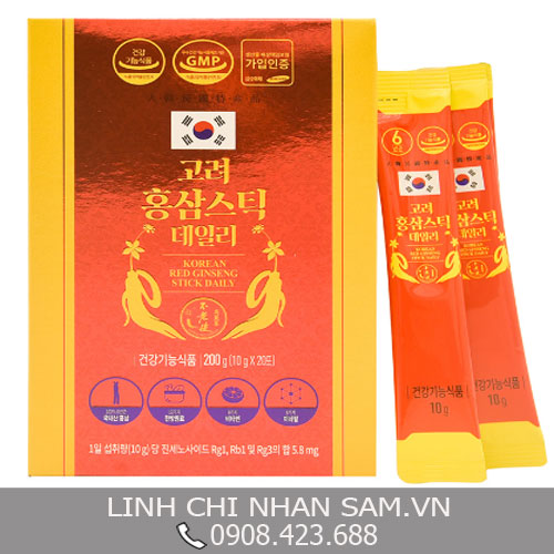 Nước Hồng sâm Stick Daily Daedong Nước Hồng sâm Stick Daily Daedong