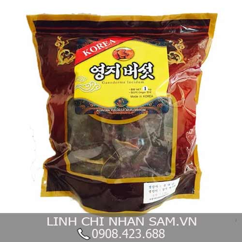 Nấm Linh Chi Đỏ Hàn Quốc (bịch - 1kg) Nấm Linh Chi Đỏ Hàn Quốc (bịch - 1kg)